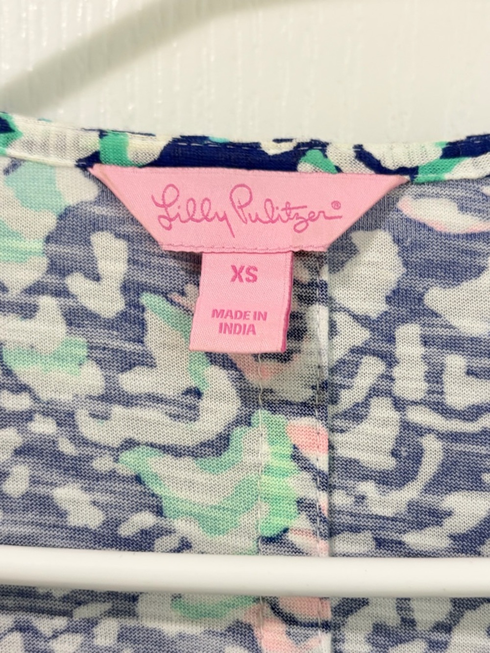 Lilly Pulitzer Gigi Knit Open Front Cardigan In Blue Grotto Move It Or Lose It - Picture 3 of 7